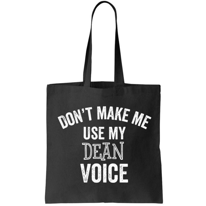 Funny Dean College University Department Promotion Bag