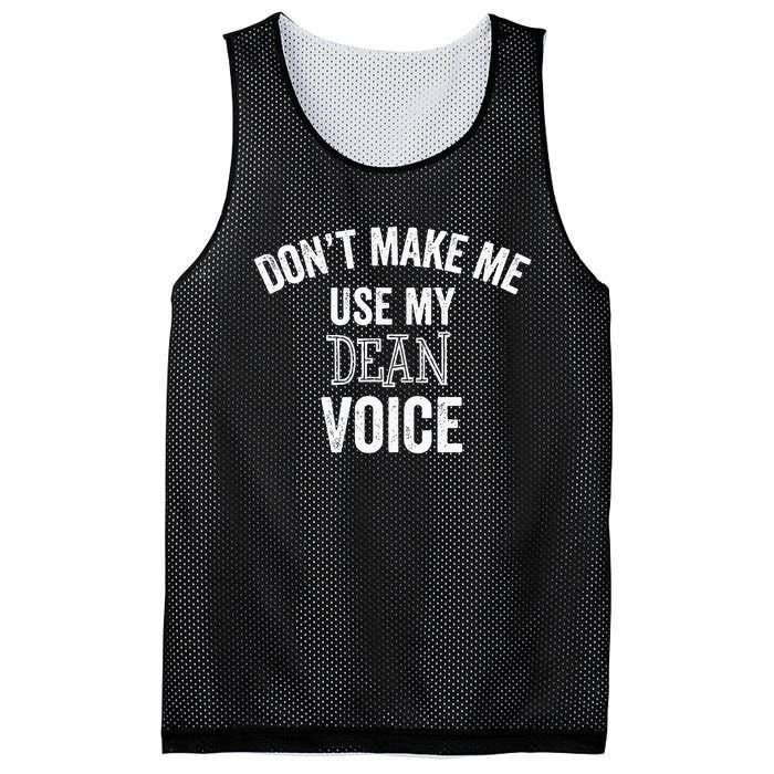 Funny Dean College University Department Promotion Mesh Reversible Basketball Jersey Tank