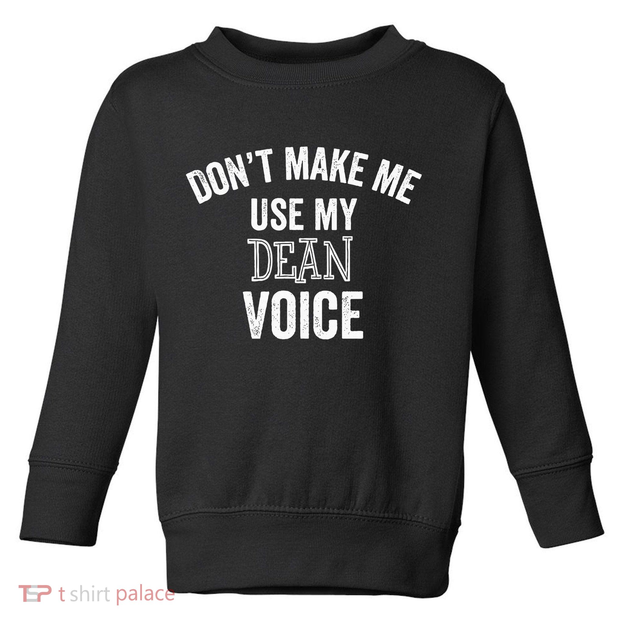 Funny Dean College University Department Promotion Toddler Sweatshirt
