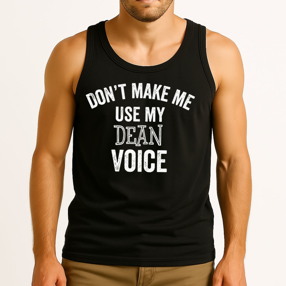 Funny Dean College University Department Promotion Tank Top