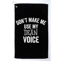 Funny Dean College University Department Promotion Golf Towel