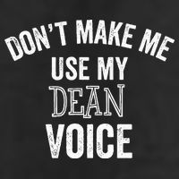 Funny Dean College University Department Promotion Golf Towel