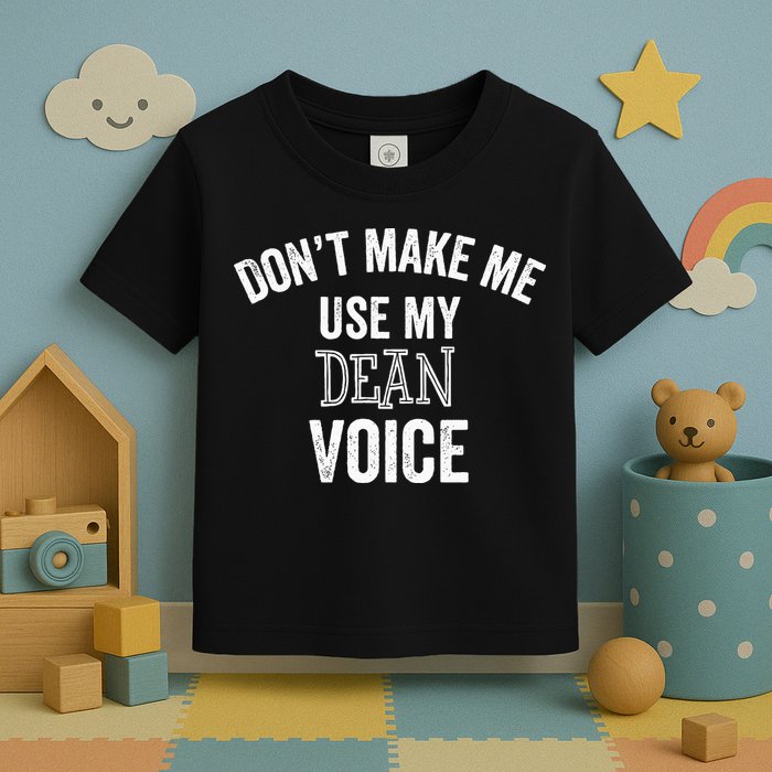 Funny Dean College University Department Promotion Toddler T-Shirt