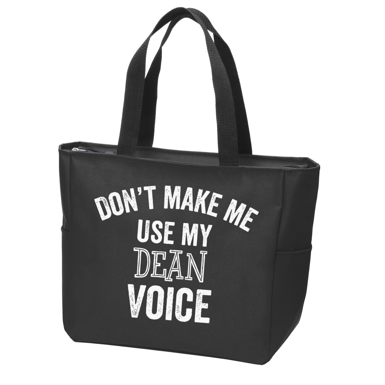 Funny Dean College University Department Promotion Zip Tote Bag