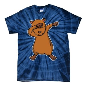 Funny Dabbing Capybara Gift Water Pig Dab Dance Tie-Dye T-Shirt