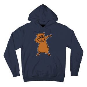 Funny Dabbing Capybara Gift Water Pig Dab Dance Tall Hoodie