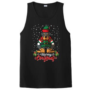 Funny Dog Costume Rottweiler Christmas Gift PosiCharge Competitor Tank