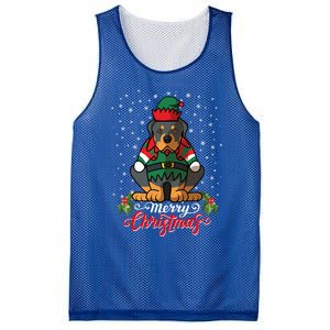 Funny Dog Costume Rottweiler Christmas Gift Mesh Reversible Basketball Jersey Tank