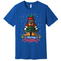 Funny Dog Costume Rottweiler Christmas Gift Premium T-Shirt