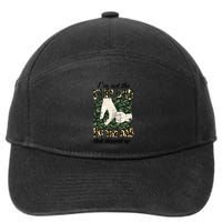 Father's Day Camo I'm Not The Step Dad I'm The Dad Veteran 7-Panel Snapback Hat