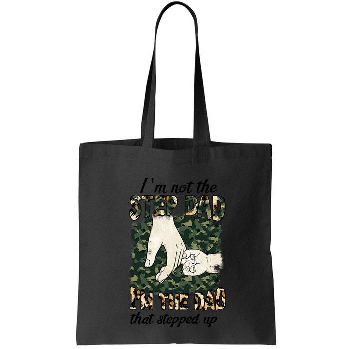 Father's Day Camo I'm Not The Step Dad I'm The Dad Veteran Bag