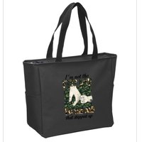 Father's Day Camo I'm Not The Step Dad I'm The Dad Veteran Zip Tote Bag