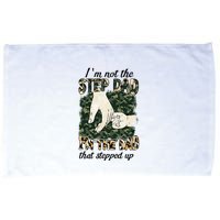 Father's Day Camo I'm Not The Step Dad I'm The Dad Veteran Microfiber Hand Towel