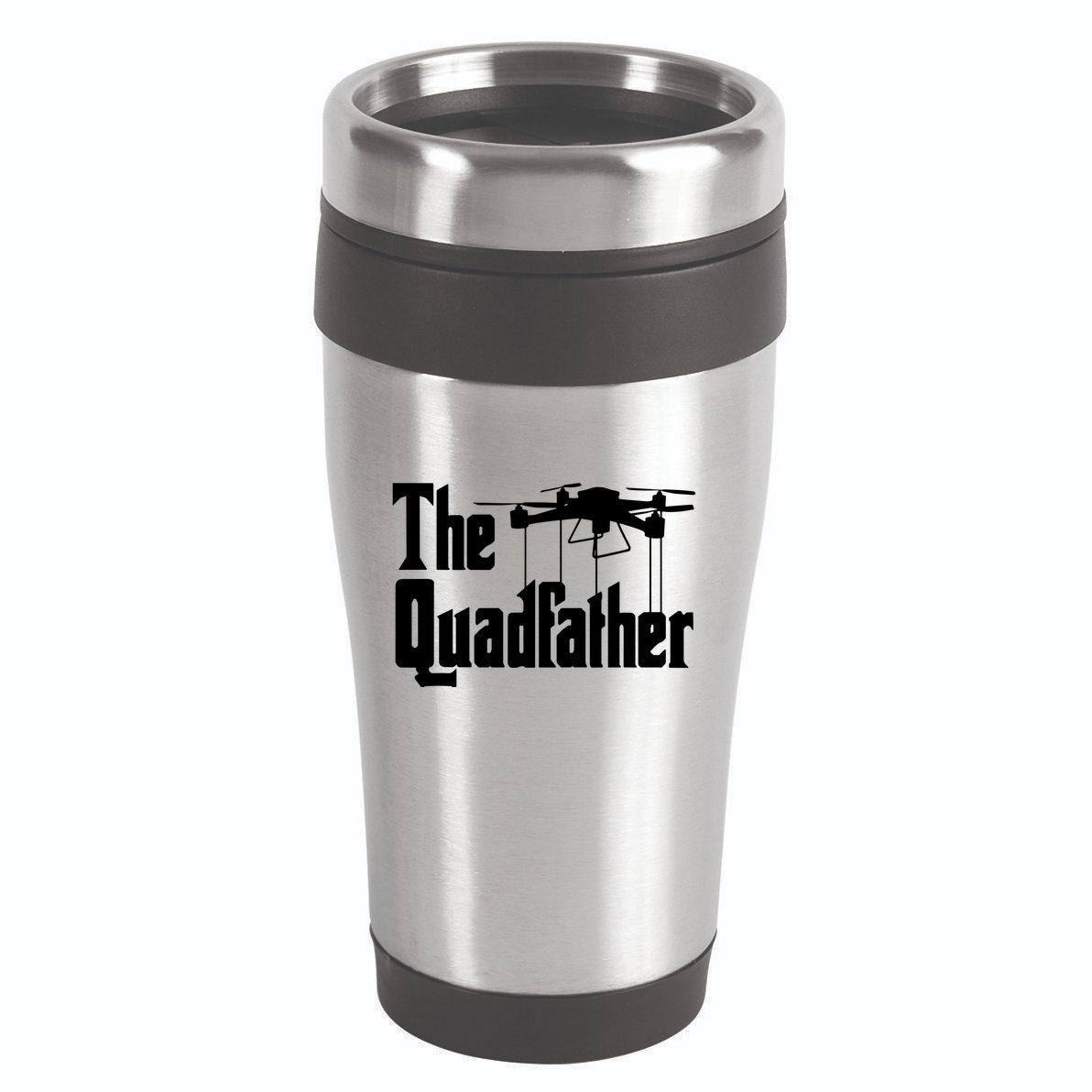 Funny Drone Commercial Or Small Drones Pilot RC Graphic 16oz Travel Tumbler