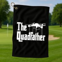 Funny Drone Commercial Or Small Drones Pilot RC Graphic Golf Towel