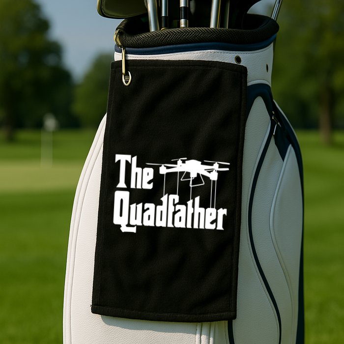 Funny Drone Commercial Or Small Drones Pilot RC Graphic Golf Towel