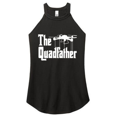 Funny Drone Commercial Or Small Drones Pilot RC Graphic Women's Perfect Tri Rocker Tank