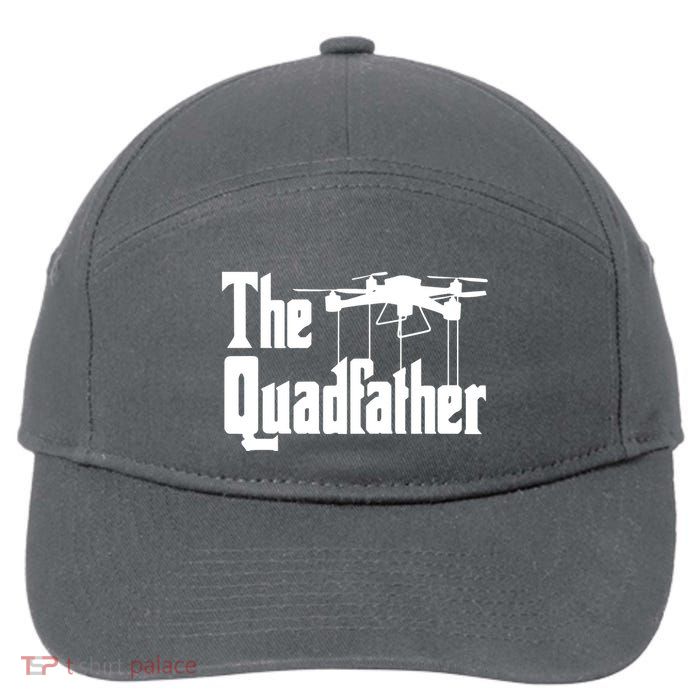Funny Drone Commercial Or Small Drones Pilot RC Graphic 7-Panel Snapback Hat