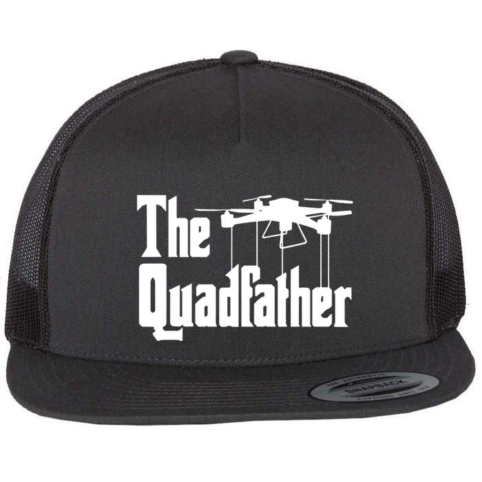 Funny Drone Commercial Or Small Drones Pilot RC Graphic Flat Bill Trucker Hat