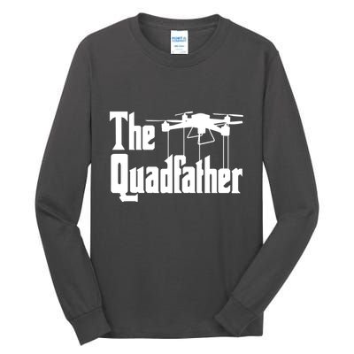 Funny Drone Commercial Or Small Drones Pilot RC Graphic Tall Long Sleeve T-Shirt