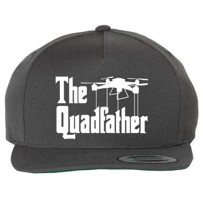Funny Drone Commercial Or Small Drones Pilot RC Graphic Wool Snapback Cap