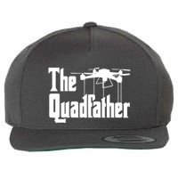 Funny Drone Commercial Or Small Drones Pilot RC Graphic Wool Snapback Cap