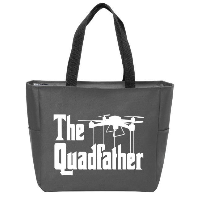 Funny Drone Commercial Or Small Drones Pilot RC Graphic Zip Tote Bag