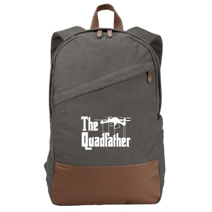 Funny Drone Commercial Or Small Drones Pilot RC Graphic Cotton Canvas Backpack