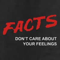 Facts DonT Care About Your Feelings Facts Music Video 7 Panel Mesh Trucker Snapback Hat