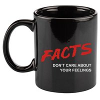 Facts DonT Care About Your Feelings Facts Music Video 11oz C Handle Ceramic Mug