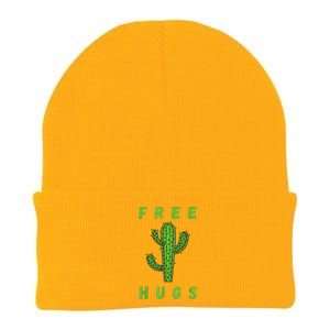 Funny Desert Cactus Plant Tree Lover Free Hugs Sarcastic Knit Cap Winter Beanie