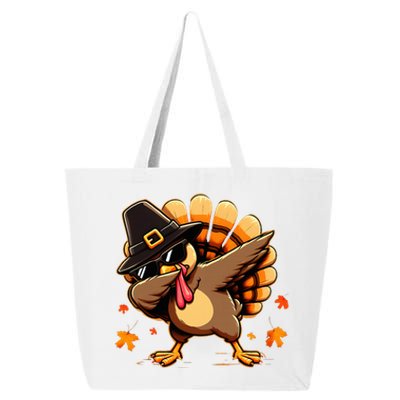 Funny Dab Dabbing Turkey Thanksgiving Day Pilgrim 25L Jumbo Tote