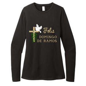 Feliz Domingo De Ramos Palm Sunday Gift Womens CVC Long Sleeve Shirt