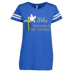 Feliz Domingo De Ramos Palm Sunday Gift Enza Ladies Jersey Football T-Shirt