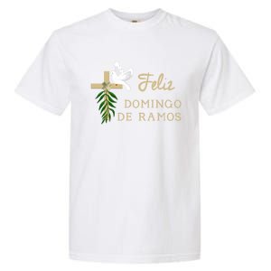 Feliz Domingo De Ramos Palm Sunday Gift Garment-Dyed Heavyweight T-Shirt