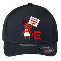 Future Delta Diva Black Sorority 1913 Flexfit Unipanel Trucker Cap