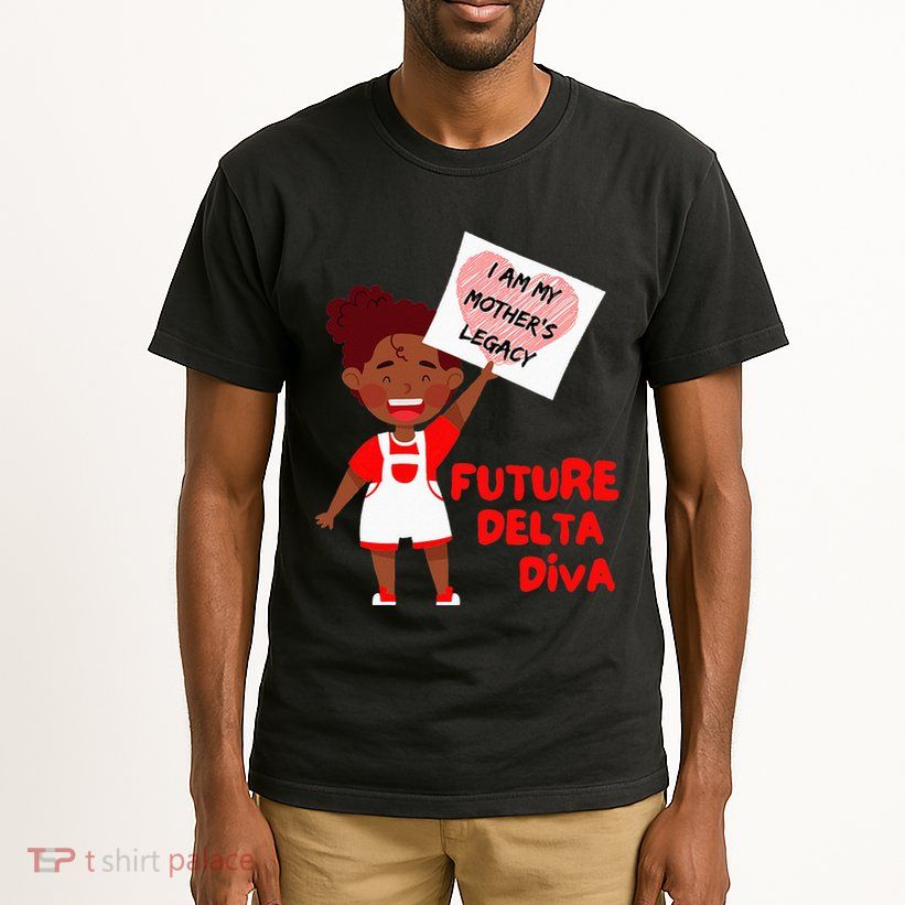 Future Delta Diva Black Sorority 1913 Tall T-Shirt