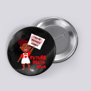 Future Delta Diva Black Sorority 1913 Button