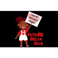 Future Delta Diva Black Sorority 1913 Bumper Sticker