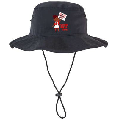 Future Delta Diva Black Sorority 1913 Bucket Hat