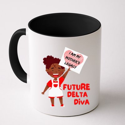 Future Delta Diva Black Sorority 1913 Mug
