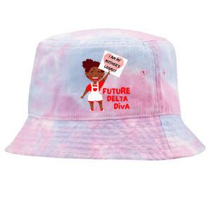 Future Delta Diva Black Sorority 1913 Tie-Dyed Bucket Hat