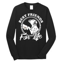 Funny Dalmatian Design Best Friends Dalmation Lovers Long Sleeve Shirt