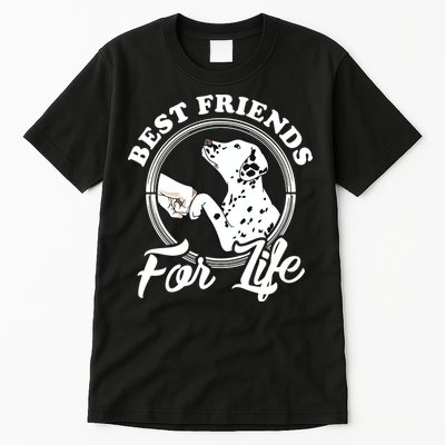 Funny Dalmatian Design Best Friends Dalmation Lovers Tall T-Shirt