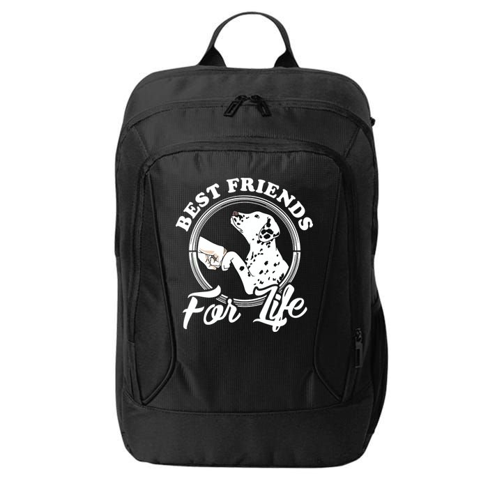 Funny Dalmatian Design Best Friends Dalmation Lovers City Backpack