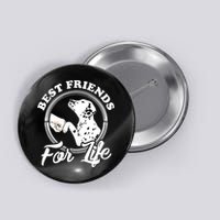 Funny Dalmatian Design Best Friends Dalmation Lovers Button