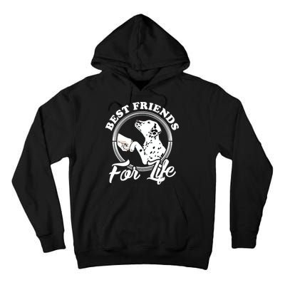 Funny Dalmatian Design Best Friends Dalmation Lovers Tall Hoodie