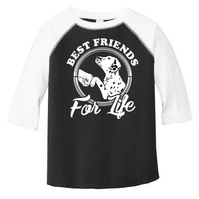 Funny Dalmatian Design Best Friends Dalmation Lovers Toddler Fine Jersey T-Shirt