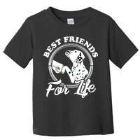 Funny Dalmatian Design Best Friends Dalmation Lovers Toddler T-Shirt