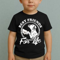 Funny Dalmatian Design Best Friends Dalmation Lovers Toddler T-Shirt